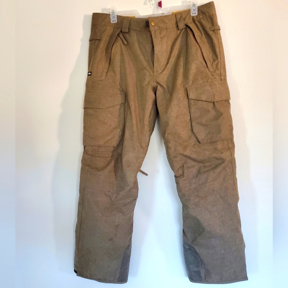 Winter / snow pants, light brown, size XXL